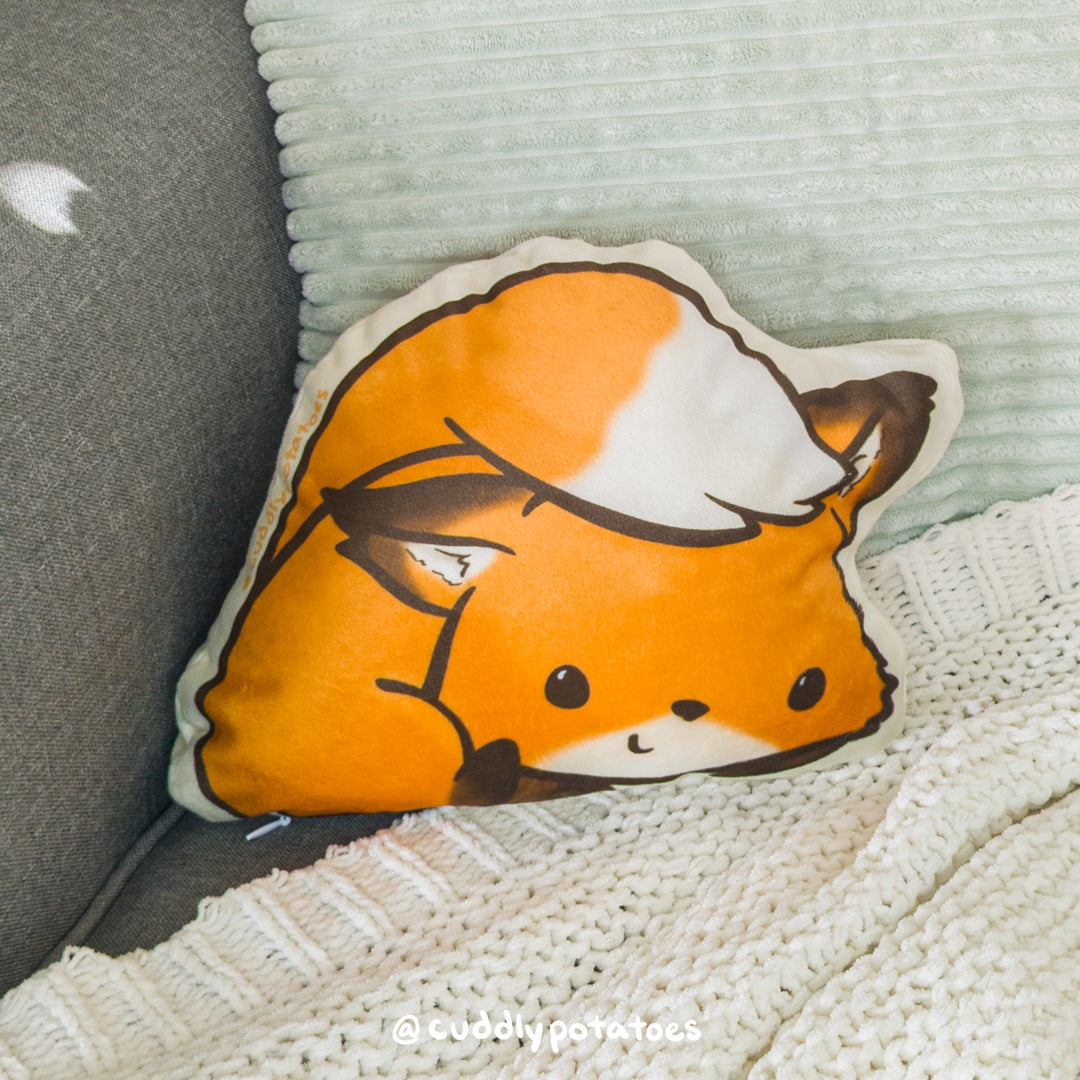 Flurfles the Fox Plush Pillow