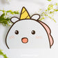 Shocked Potatocorn Clear Vinyl Sticker