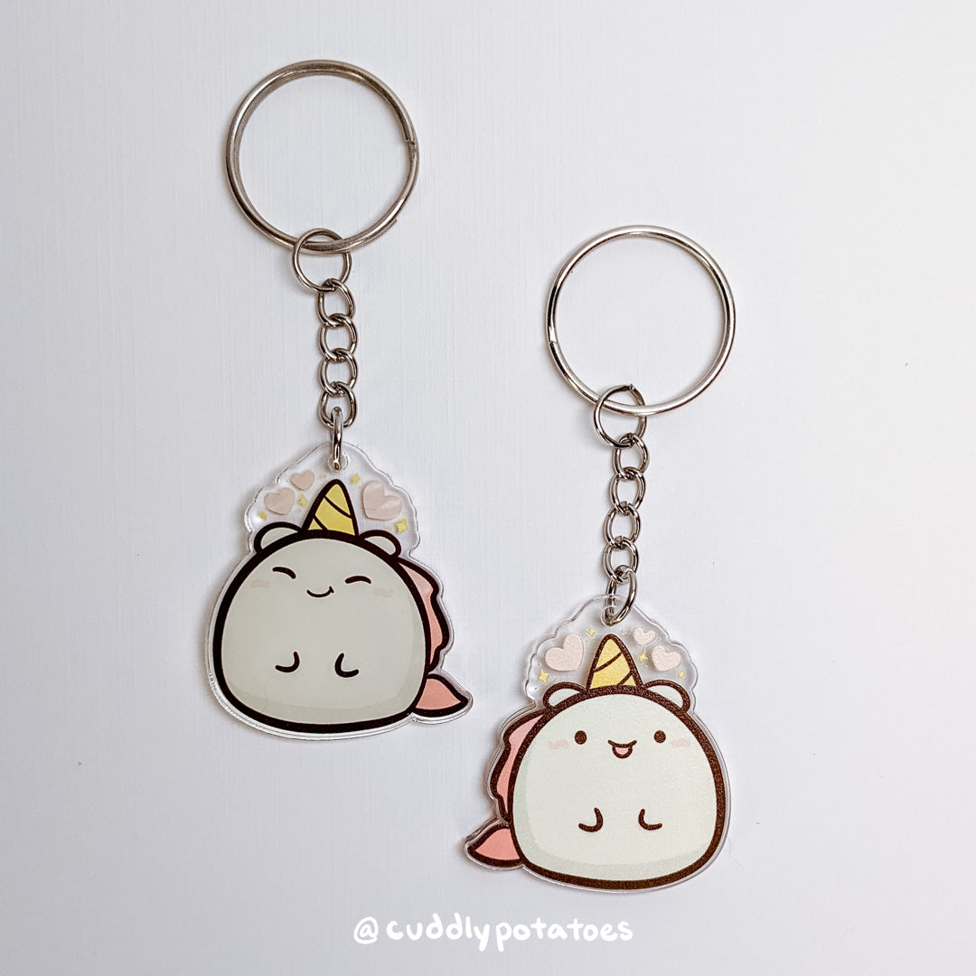 Potatocorn Blep Acrylic Charm