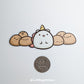 Cuddly Potatoes Vinyl Sticker