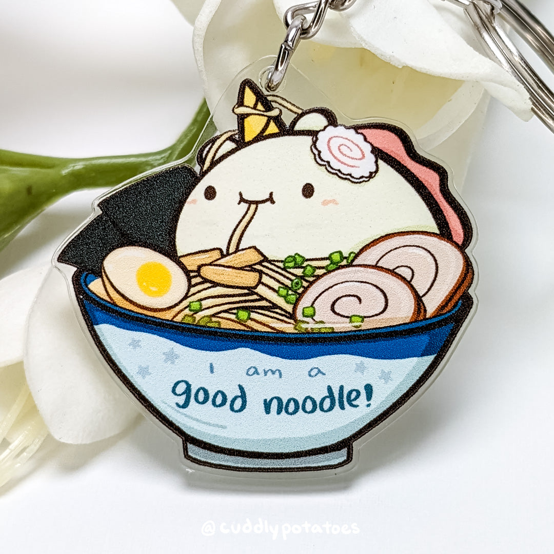 Potatocorn Ramen Acrylic Charm