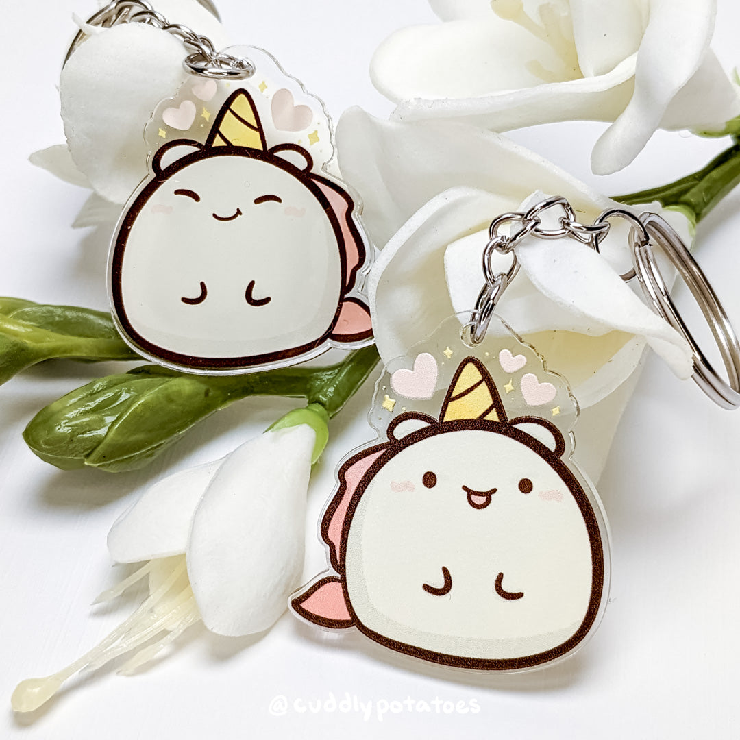 Potatocorn Blep Acrylic Charm